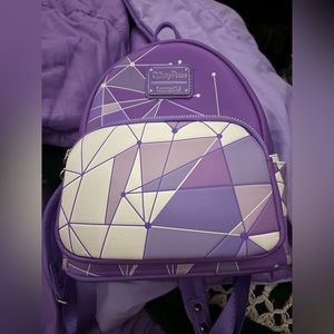Disneyworld Purple Wall Loungefly Mini Backpack